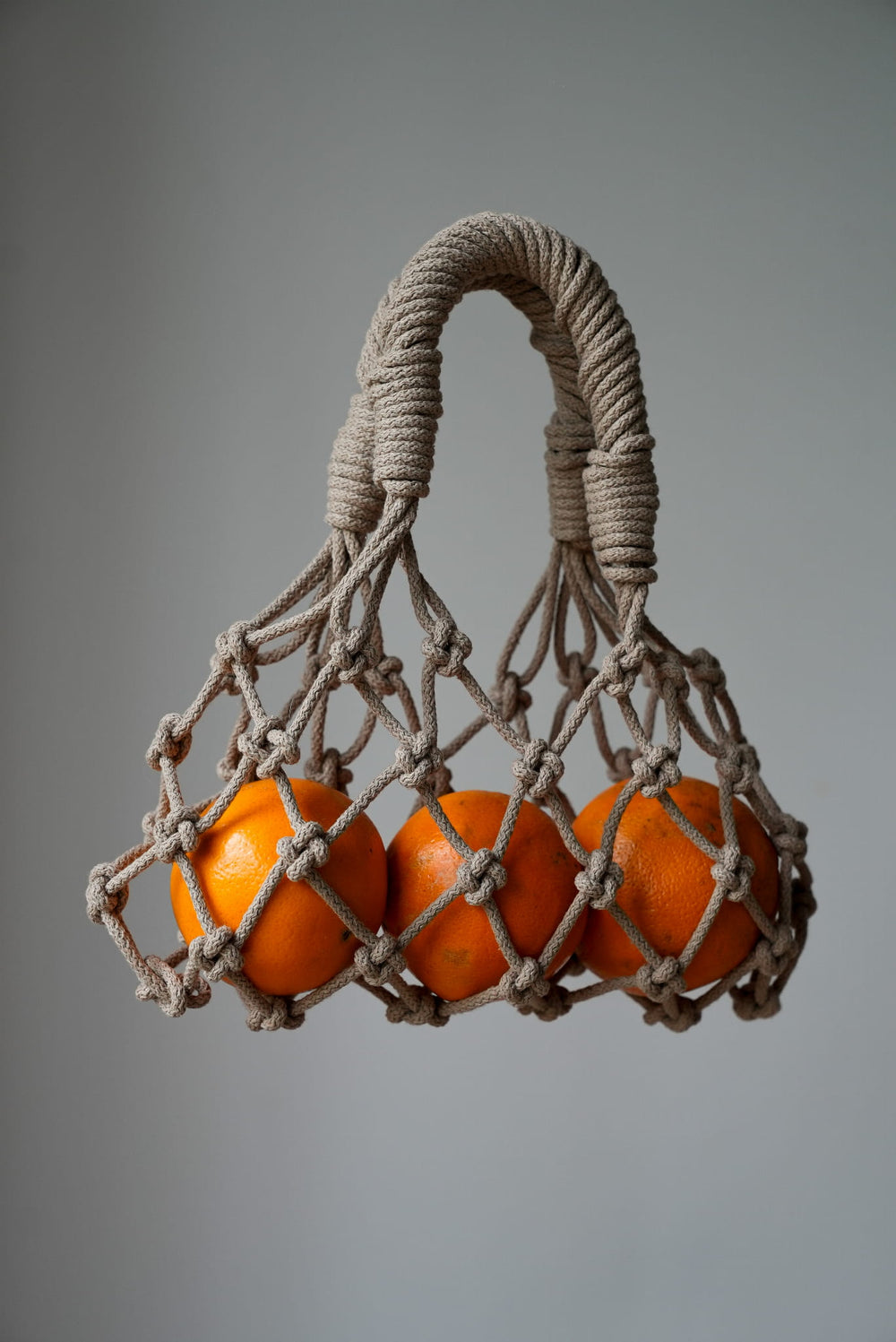 Ręcznie robiona torebka Poly z pomarańczami w środku Sirka handmade