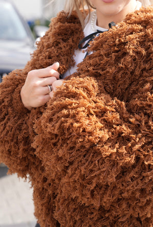 Futro Paula, handmade, merino