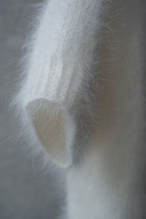 Sweter Marta z krótkim rękawem, handmade