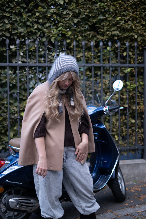 Bonetka Zosia, moher z jedwabiem