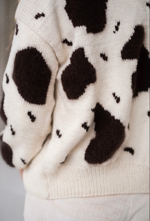 Jubileuszowy sweter Cow