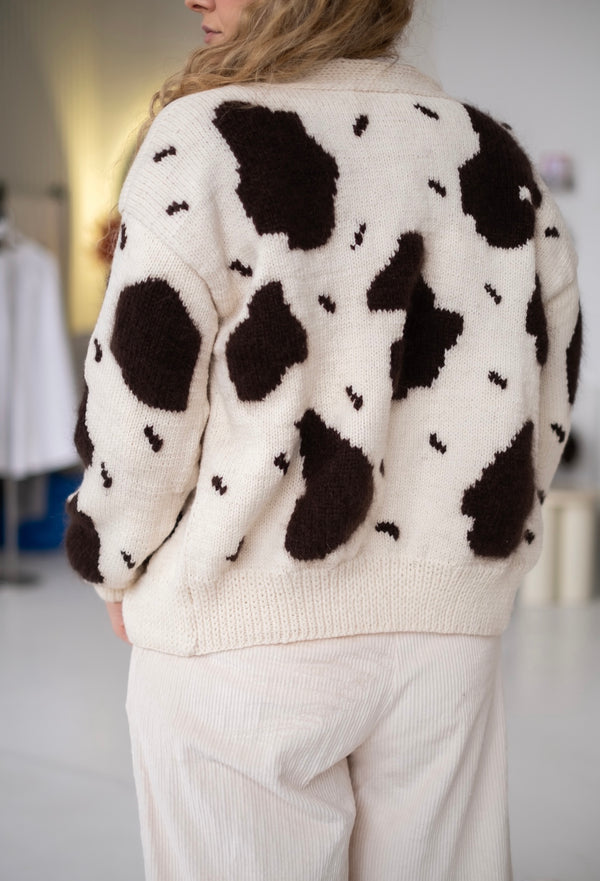 Jubileuszowy sweter Cow