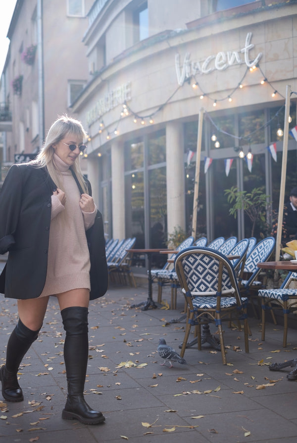 Golf Honorata, jedwab, baby alpaka