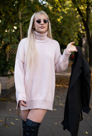 Golf Honorata, jedwab, baby alpaka