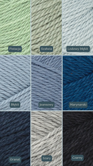 Golf Honorata, jedwab, baby alpaka