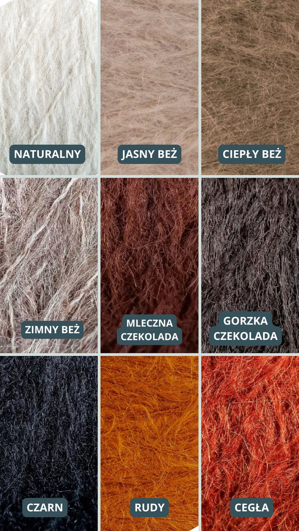 Kardigan Drew, suri alpaka, merino UNISEX