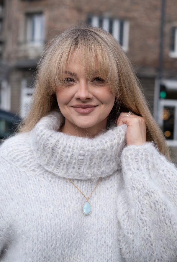 Golf Gocha, suri alpaka, super kid moher, merino, jedwab