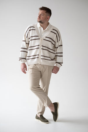 Kardigan Henryk, 100% merino