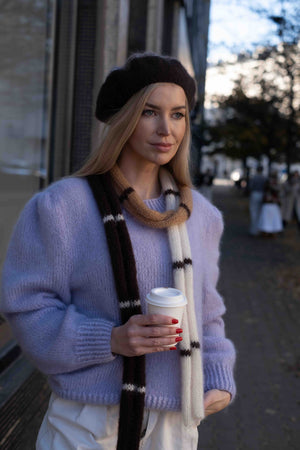 Sweter Magdalena z długim rękawem, handmade