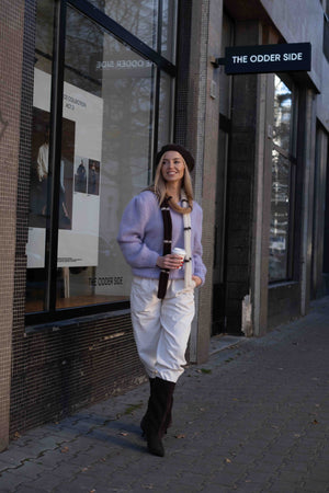 Sweter Magdalena z długim rękawem, handmade