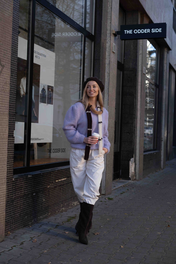 Sweter Magdalena z długim rękawem, handmade