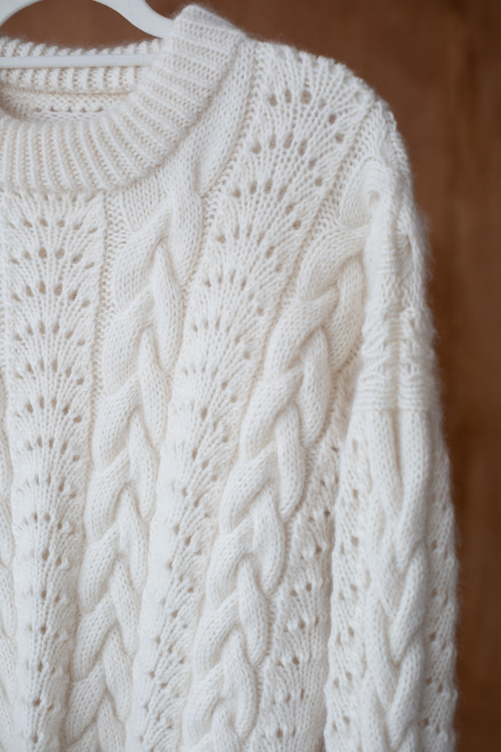 Sweter Marianna, kaszmir i merino, handmade