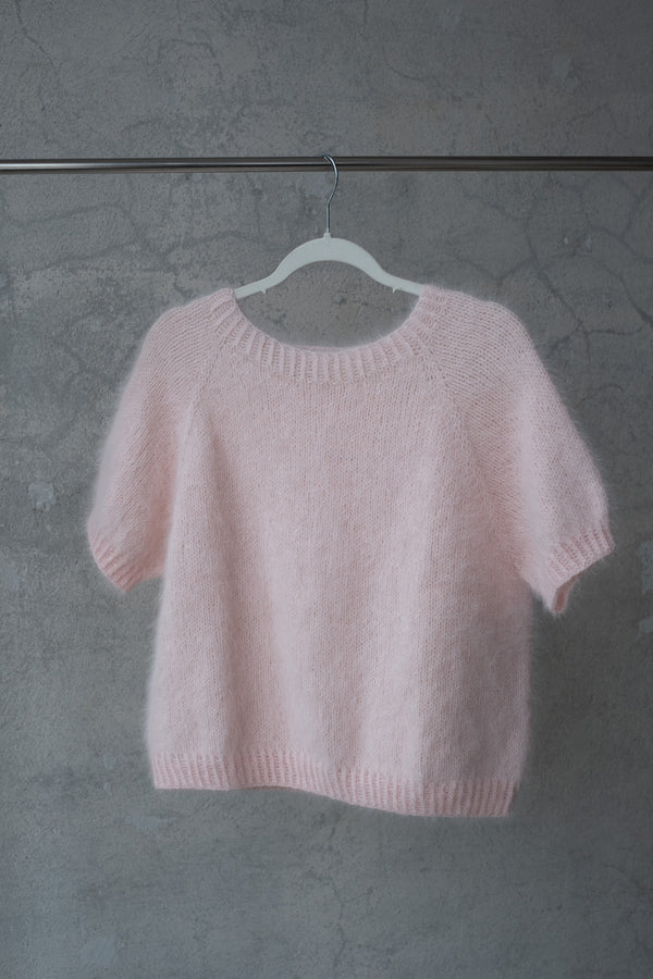 Sweter Marta z krótkim rękawem, handmade