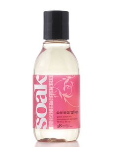 Płyn do prania delikatnych tkanin SOAK w butelce 90 ml o zapachu celebration