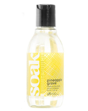 Płyn do prania delikatnych tkanin SOAK w butelce 90 ml o zapachu pineapple