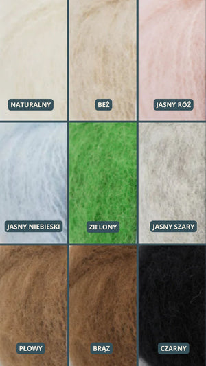 Sweter Gabriela, alpaka, handmade