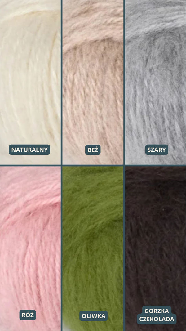 Kardigan Esmi, merino i kaszmir