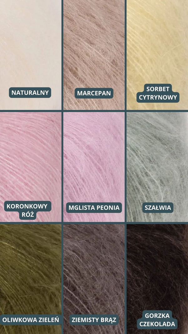 Wstążka, kokardka Elza - gumka do włosów, handmade