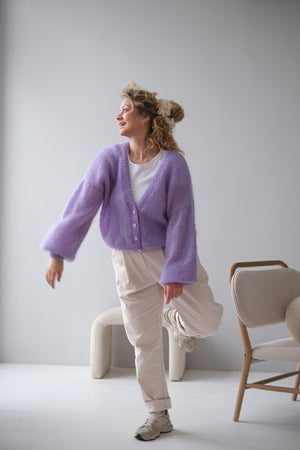 Scrunchie Nasturcja, gumka do włosów, handmade