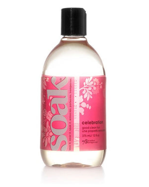 Płyn do prania delikatnych tkanin SOAK w butelce 375 ml o zapachu celebration