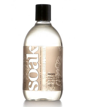 Płyn do prania delikatnych tkanin SOAK w butelce 375 ml o zapachu lacey