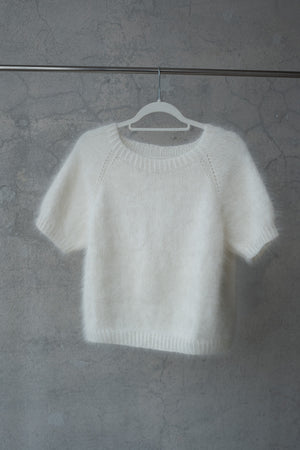 Sweter Marta z krótkim rękawem, handmade