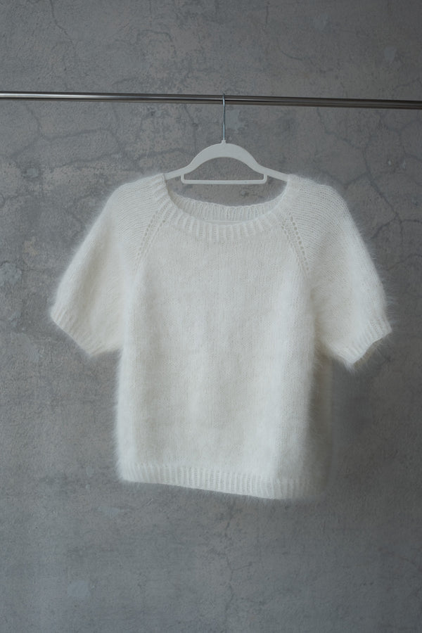Sweter Marta z krótkim rękawem, handmade