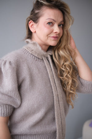 Szal Lila Esmi, merino i kaszmir