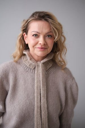 Szal Lila Esmi, merino i kaszmir